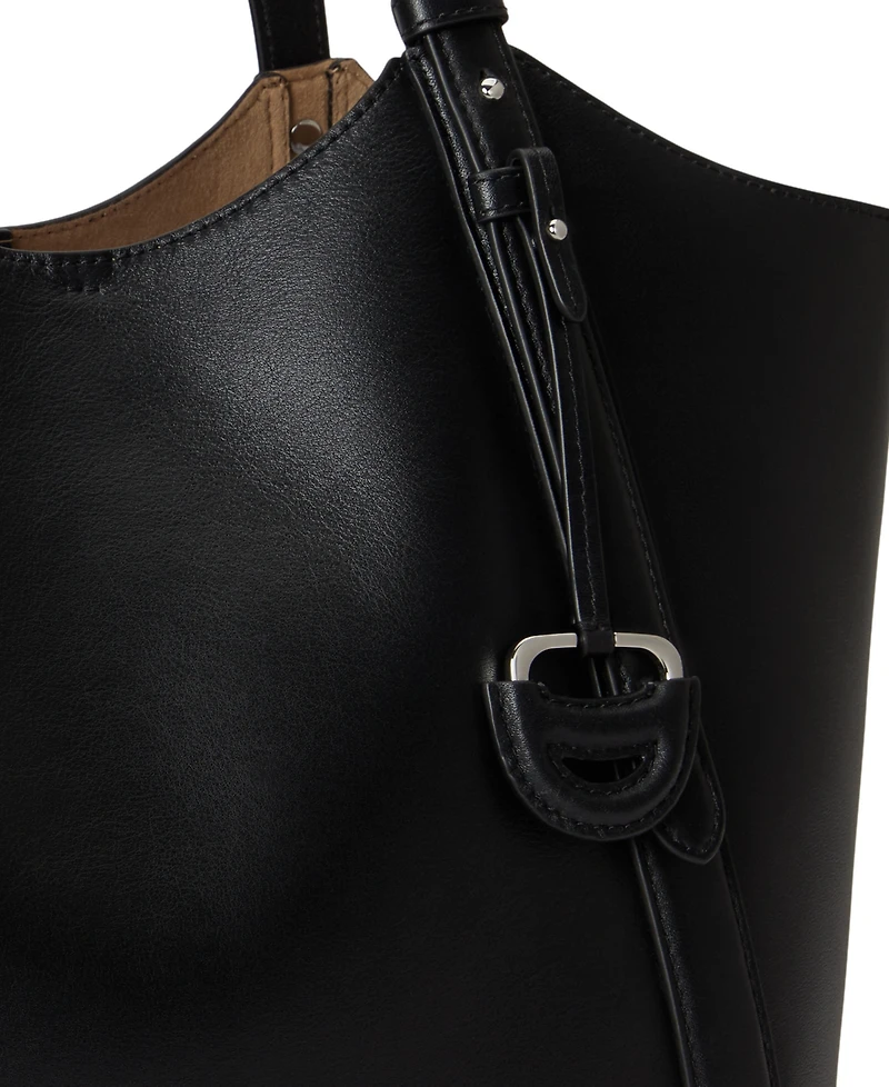 Lauren Ralph Tasha Extra-Large Leather Tote Handbag