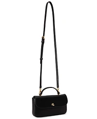 Lauren Ralph Marcy Small Smooth Leather Crossbody Handbag