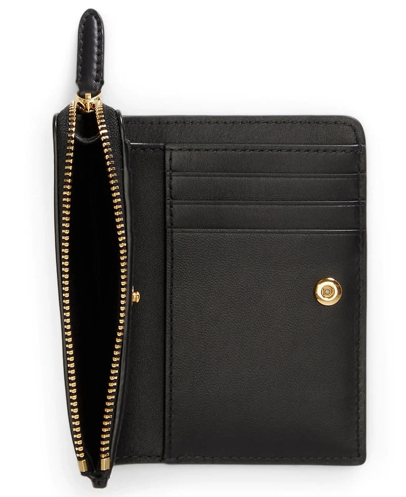 Lauren Ralph Smooth Leather Small Bifold Wallet