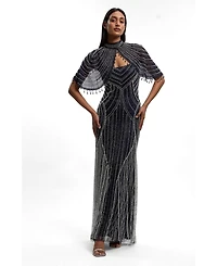 Karen Millen Women's Crystal Maxi Dress