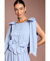 Coast Women's Floral Corsage Fit Flare Dress