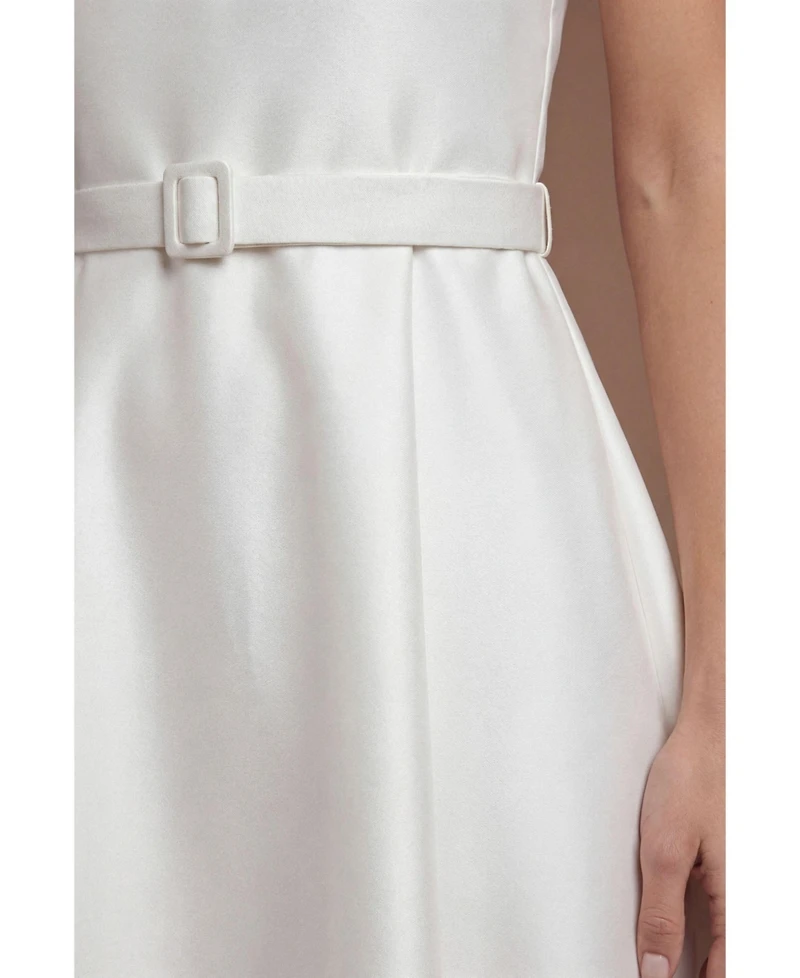 Coast Women's Belted A-Line Midi Dress