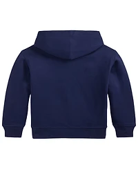 Polo Ralph Lauren Boys' 2T-7 Big Fit Logo Long-Sleeve Fleece Hoodie
