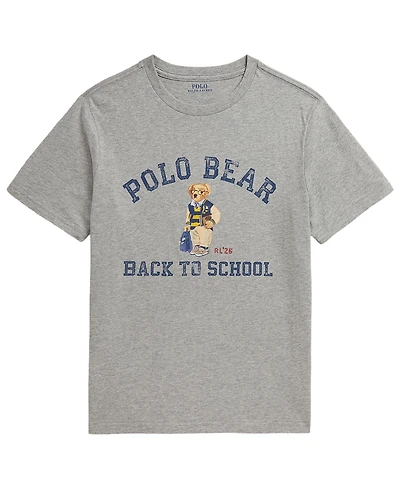 Polo Ralph Lauren Boys' 8-20 Bear Cotton Jersey T-Shirt