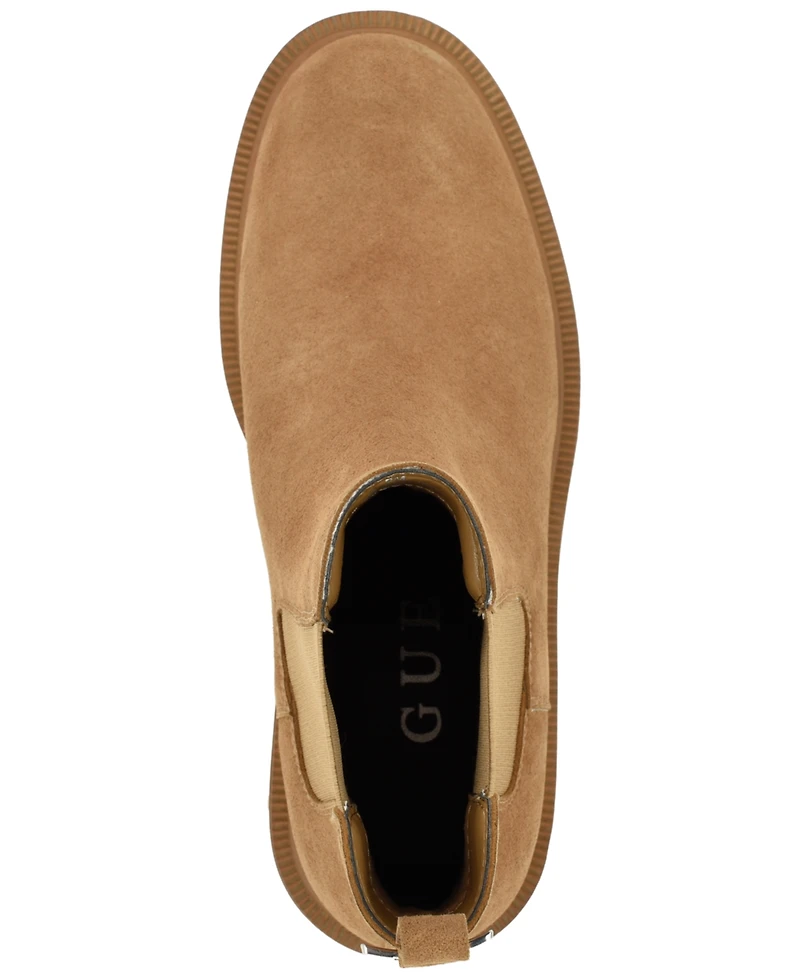 Guess Women's Fynli Double Gore Chelsea Booties