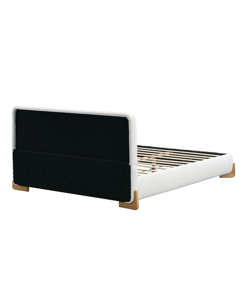 Streamdale Furniture Elegant Boucle Upholstered