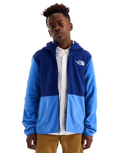 The North Face Boys' and Girls' 7-20 Glacier Long-Sleeve Full-Zip Hooded Jacket