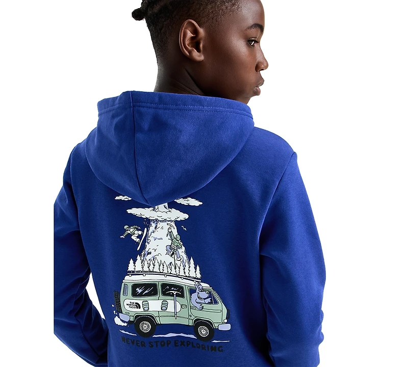The North Face Boys' and Girls' 7-20 Long-Sleeve Hoodie