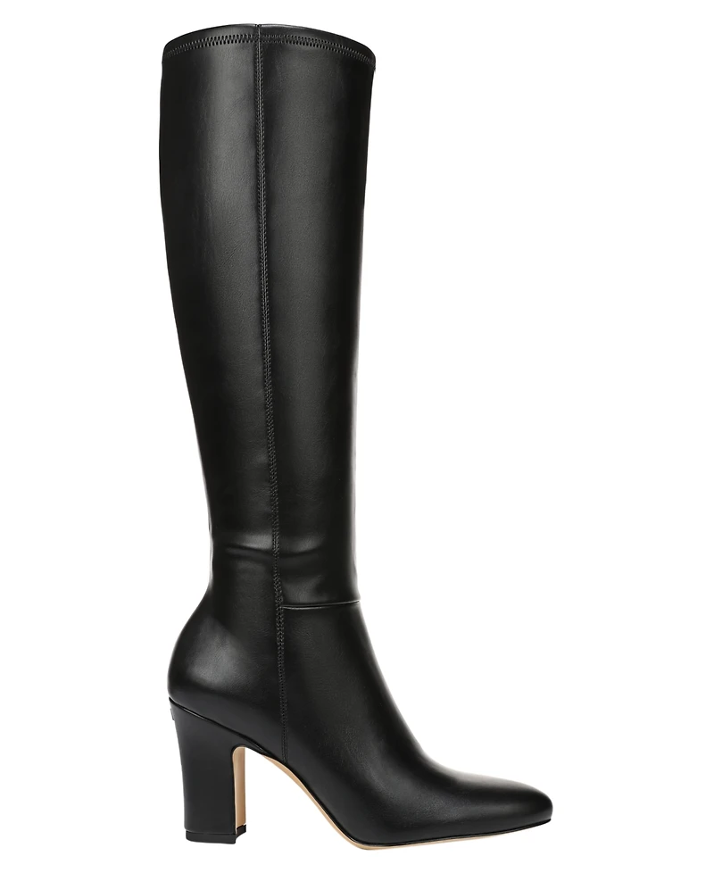 Franco Sarto Flexa Joicy Wide Calf Round Toe Zip Tall Boots