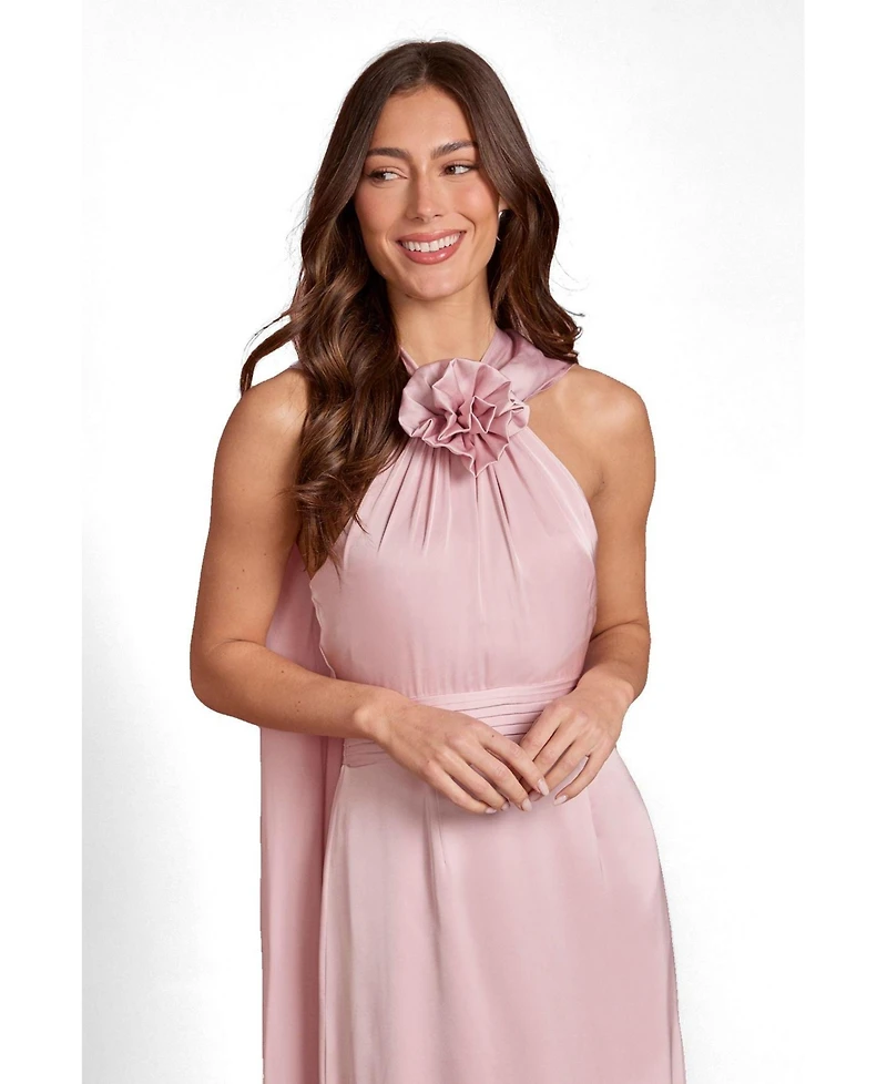 Coast Women's Corsage Satin Maxi Dress