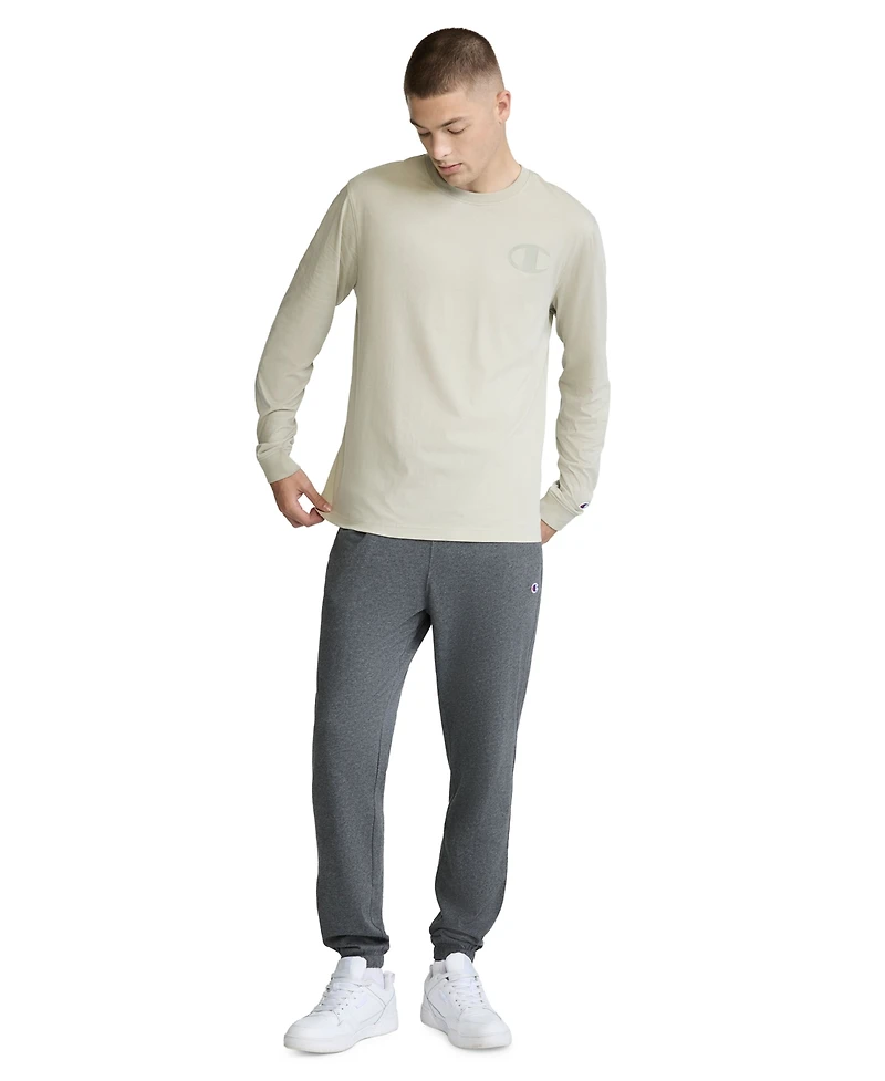 Champion Men's Large "C" Graphic Logo Long-Sleeve T-Shirt