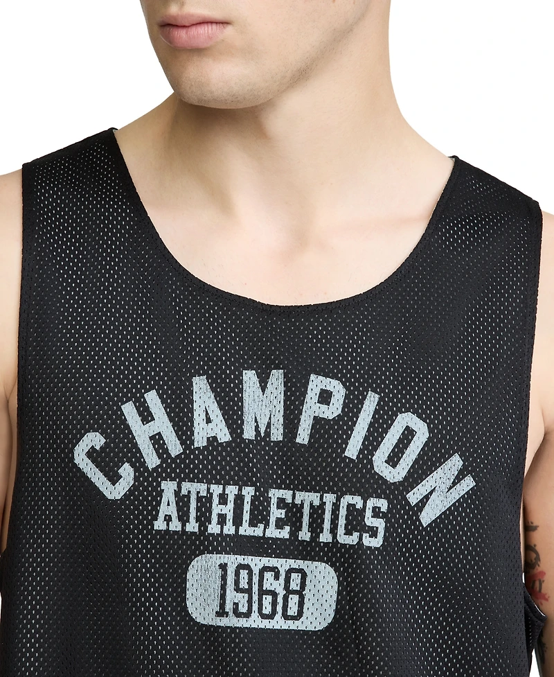 Champion Men's Gridiron Reversible Crewneck Tank Top
