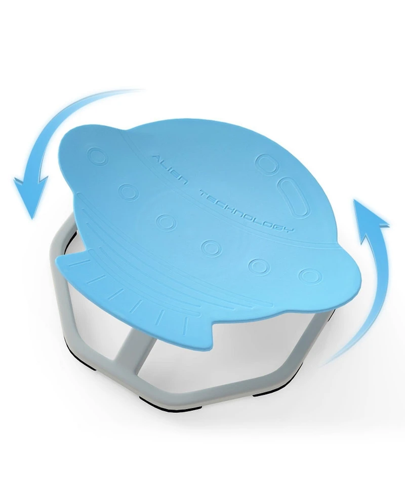 Gouun Kids Sensory Swivel Chair with 360-Degree Spinning and Non-Slip Metal Base
