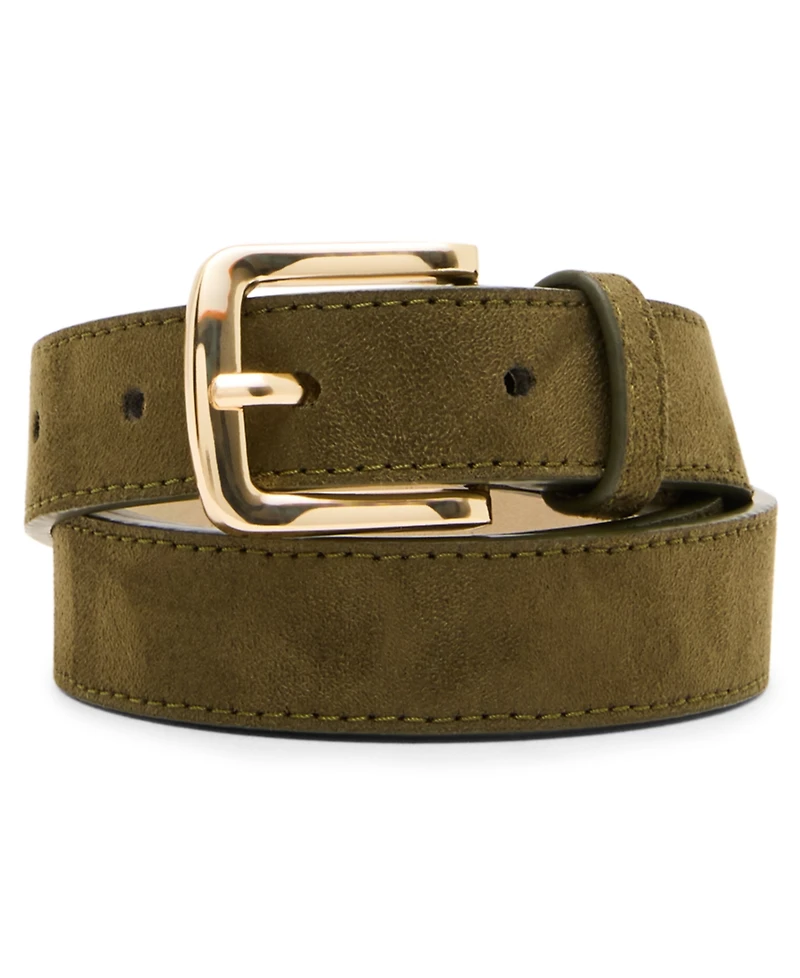Steve Madden Textured Buckle Belt, 3-Pack