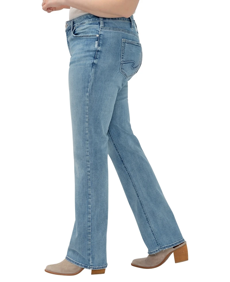 Silver Jeans Co. Plus Elyse Mid-Rise Bootcut
