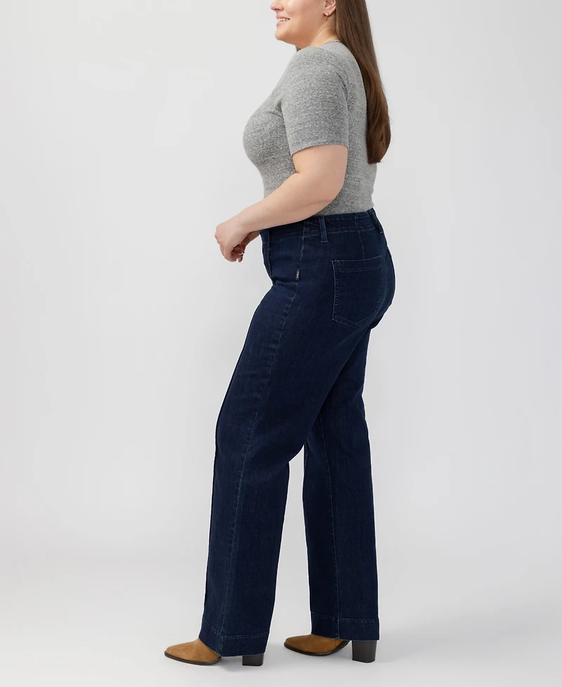 Silver Jeans Co. Plus Suki Curvy Fit Trouser