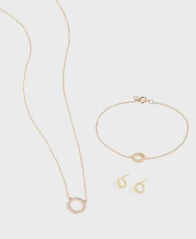 Giani Bernini Open Circle Jewelry Collection In Sterling Silver