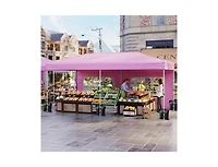 Boyel Living 10 X 20 Feet Pop up Canopy Tent Instant Setup with 6 Sidewalls