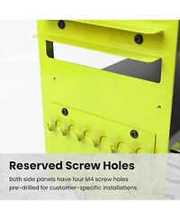 Xdovet Power Tool Organizer Wall Mount Metal Rack Drill Holder Charging Station