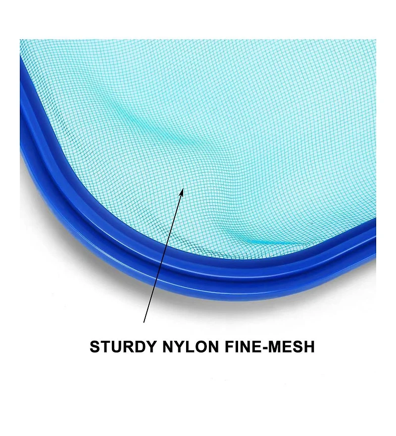 Xdovet Pool Skimmer Net Telescopic Pole Fine Mesh Leaf