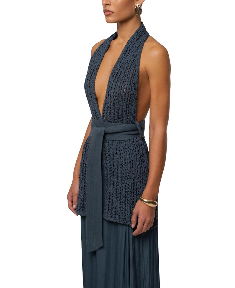 Jluxlabel Women's Low Tide Crochet Top