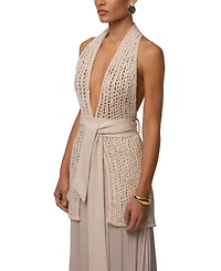 Jluxlabel Women's Low Tide Crochet Top