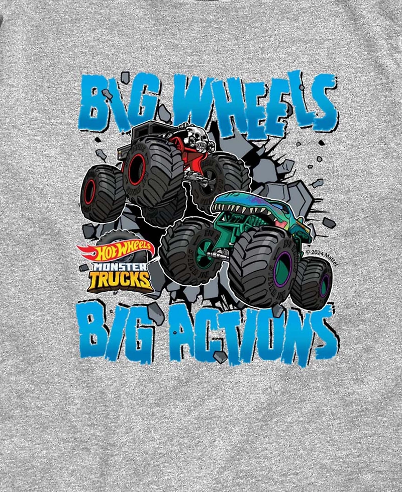 Hot Wheels Big Actions Toddler Boys' 2T-5T Short-Sleeve Graphic T-Shirt