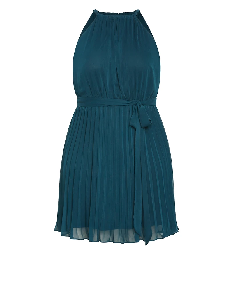 City Chic Women's Kimmi Button Dress