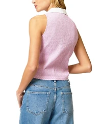 Central Park West Women's Ora Poplin Smocked Halter