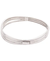 Lauren Ralph Lauren Sterling Silver Rigid Bangle Bracelet