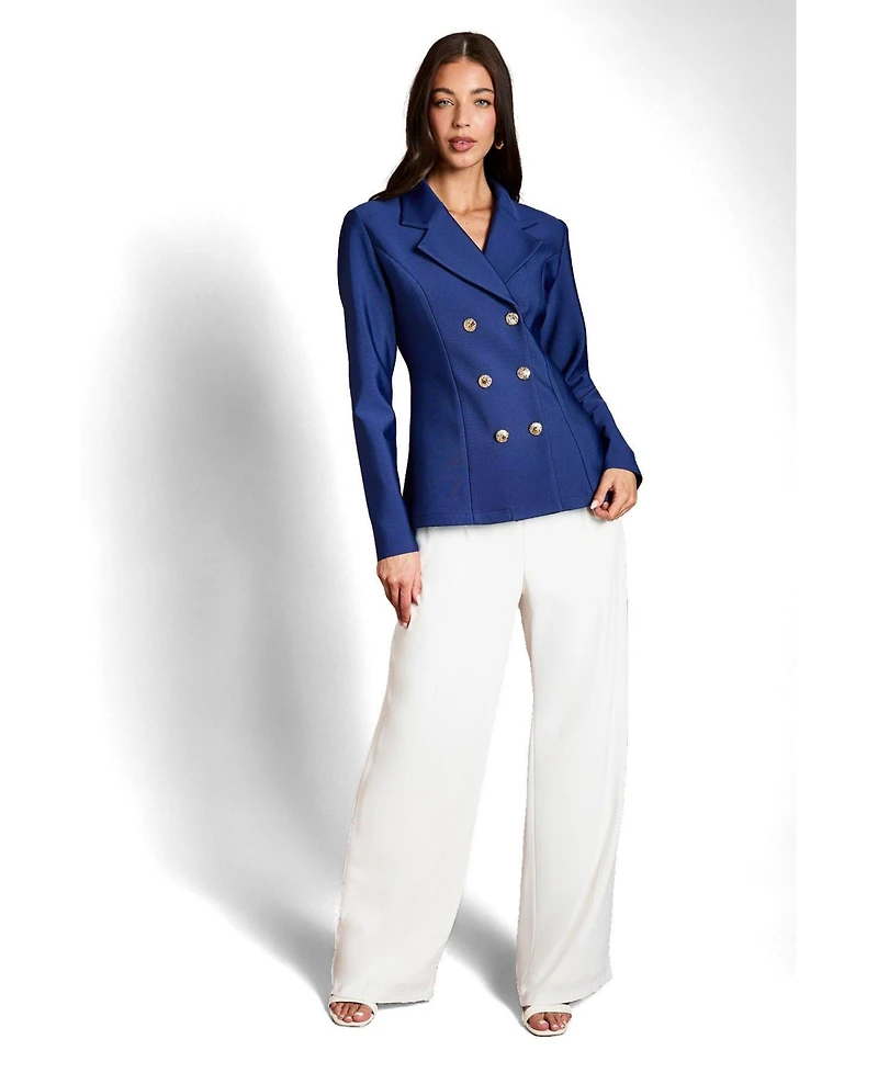 Coast Women's Double Breasted Bandage Blazer