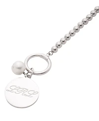 Lauren Ralph Lauren Sterling Silver Imitation Pearl Bracelet