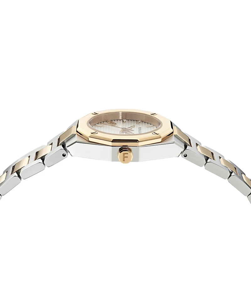 Ferragamo Women's Edge Two-Tone Stainless Steel Bracelet Watch 28mm