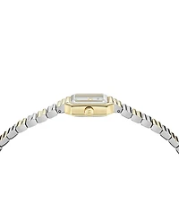 Ferragamo Women's Crystal Petite Two-Tone Stainless Steel Bracelet Watch 15mm x 20mm