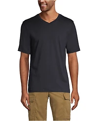 Lands' End Men's Tall Super-t Short Sleeve V-Neck T-Shirt