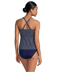 Lands' End Women's Dd-Cup V-Neck Plunge X Back Tankini Top