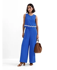 Phase Eight Women's Aubrey Sleeveless Wide Leg Jumpsuit