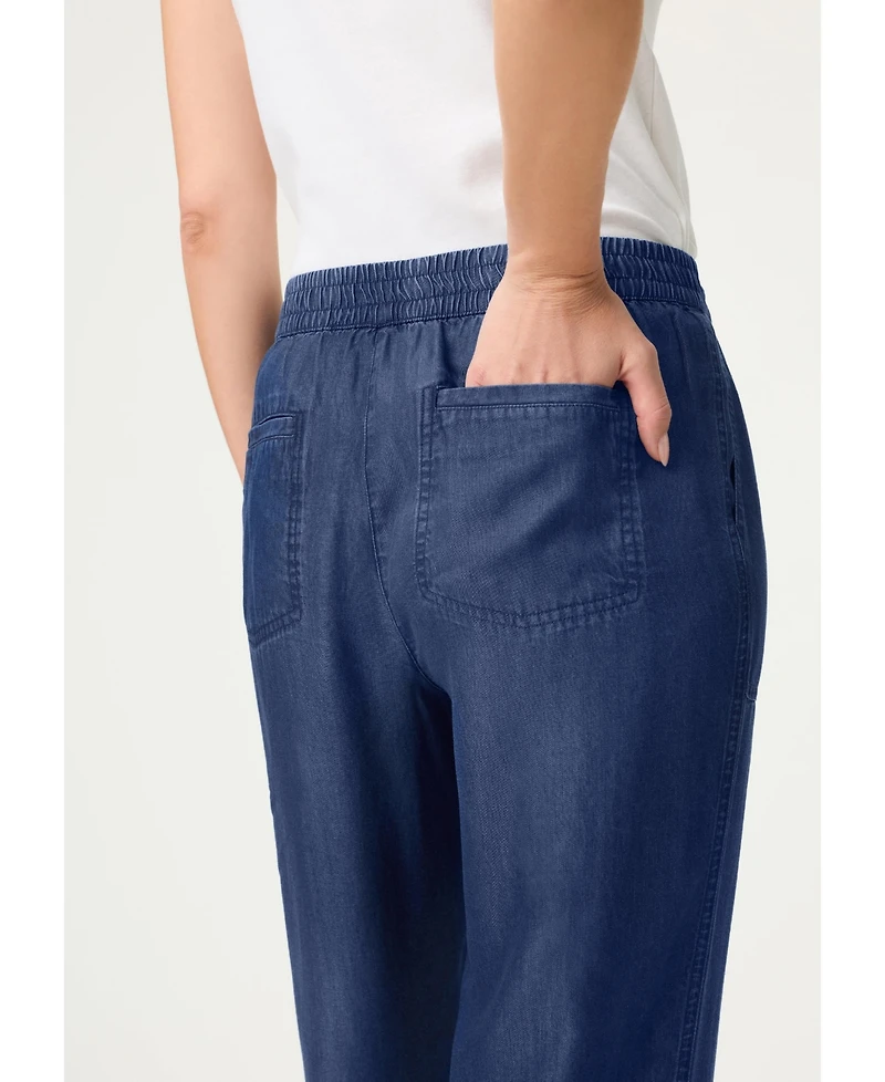 Olsen Women's Soft Denim-Look Pant