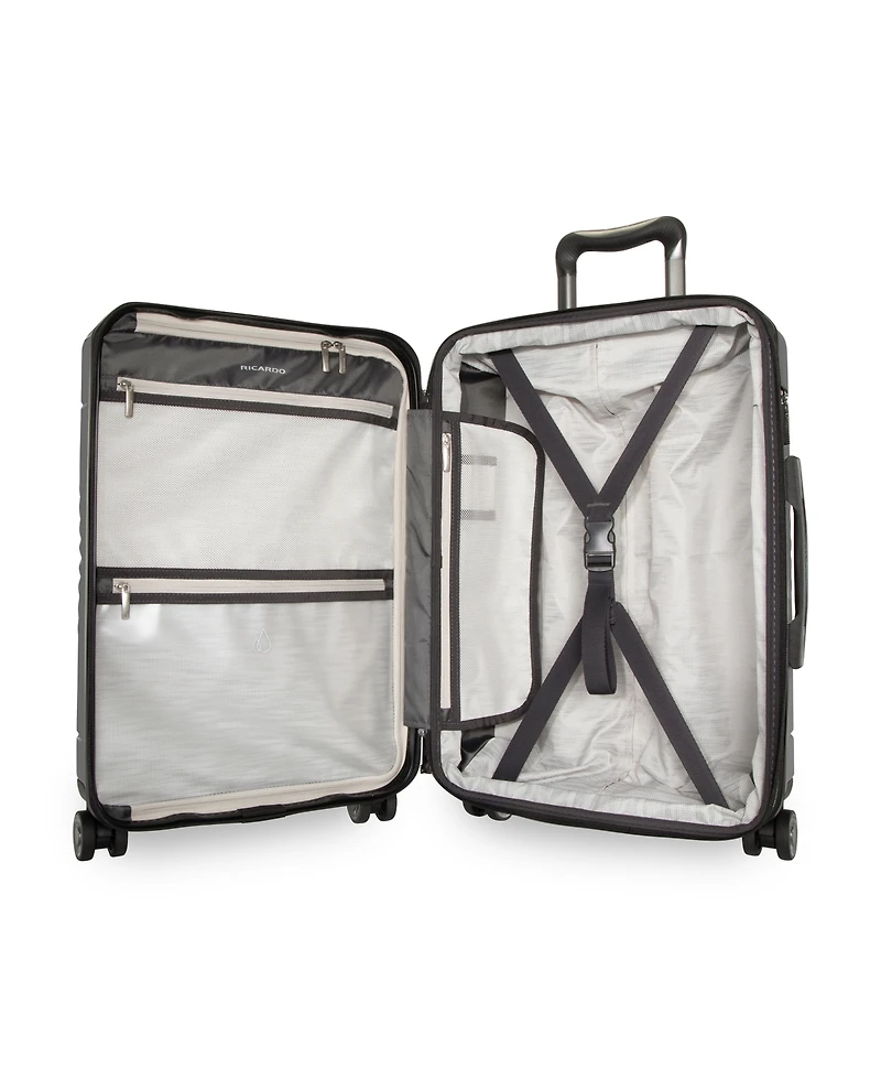 Ricardo Cabrillo 4.0 Carry-On with FastAccess Front Pocket Spinner Suitcase