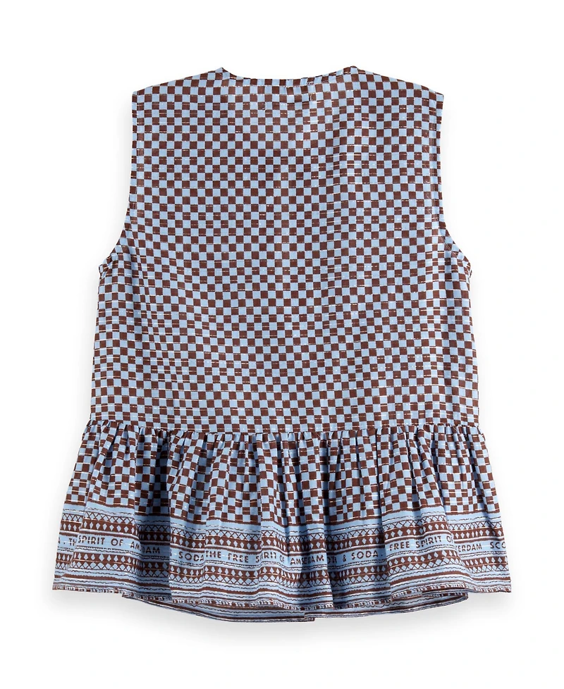 Scotch & Soda Women's and Bow Details Top