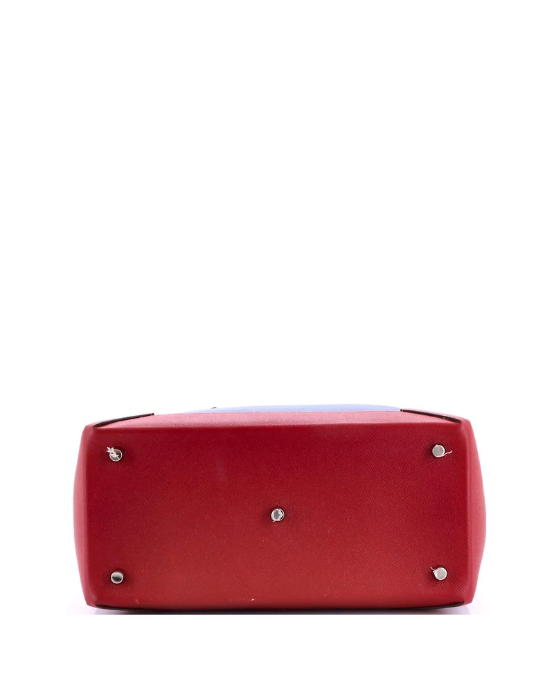Pre-Owned HERMES 30 Maxibox Cabas Evercolor with Epsom