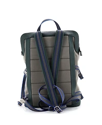 Pre-Owned HERMES Off Piste Backpack Toile with Leather