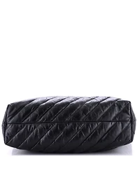Pre-Owned Balenciaga Crush Carry All Chain Tote Quilted Leather
