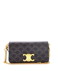 Pre-Owned Celine Multipochette Flap Bag Triomphe Coated Canvas