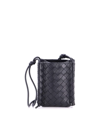Pre-Owned Bottega Veneta Mini The Knot Bag Intrecciato Nappa