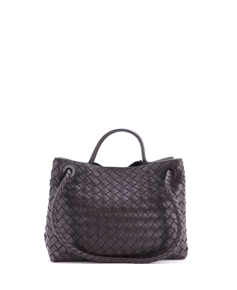 Pre-Owned Bottega Veneta Medium Andiamo Top Handle Bag Intrecciato Nappa