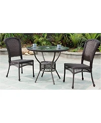 Jiallo 5 Piece Earth Collection Outdoor Garden Patio Dinning Furniture Set