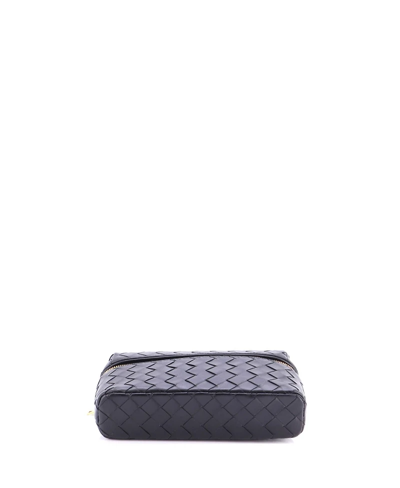 Pre-Owned Bottega Veneta Bang Bang Vanity Case Intrecciato Leather