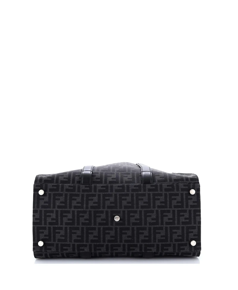 Pre-Owned Fendi Large Shopper Tote Zucca Canvas