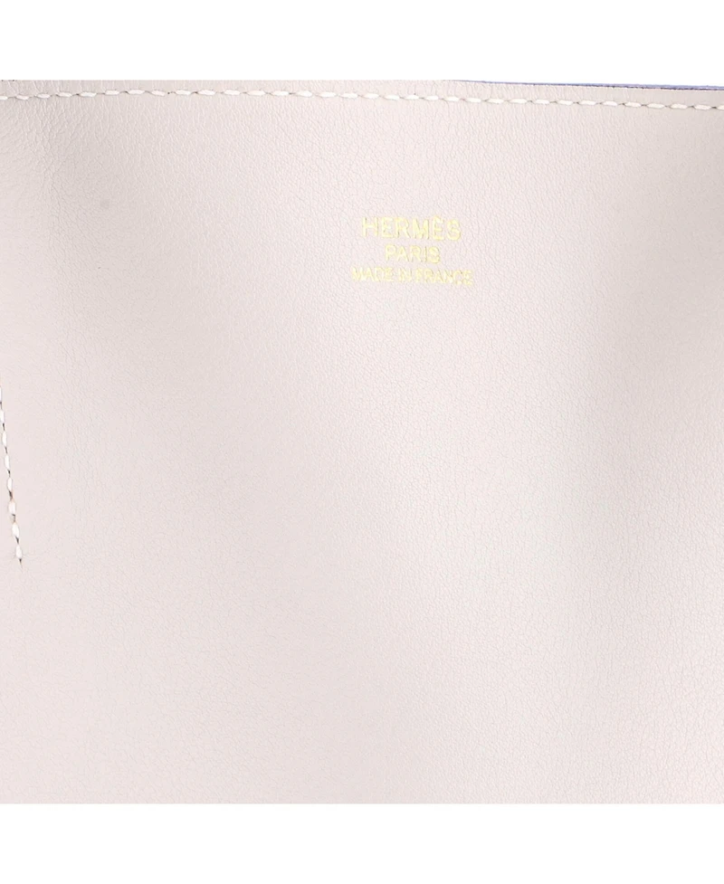 Pre-Owned HERMES 36 Double Sens Tote Swift